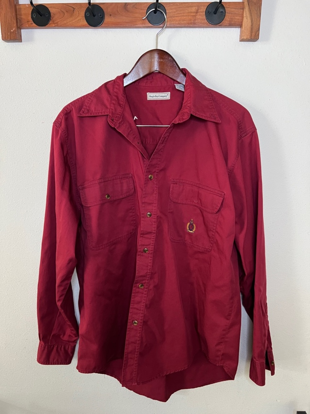 Bugle Boy Company Button Down Long-Sleeve Size Medium